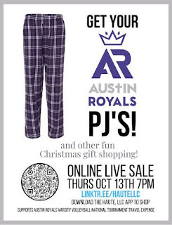 Austin Royals Pajamas Now Available
