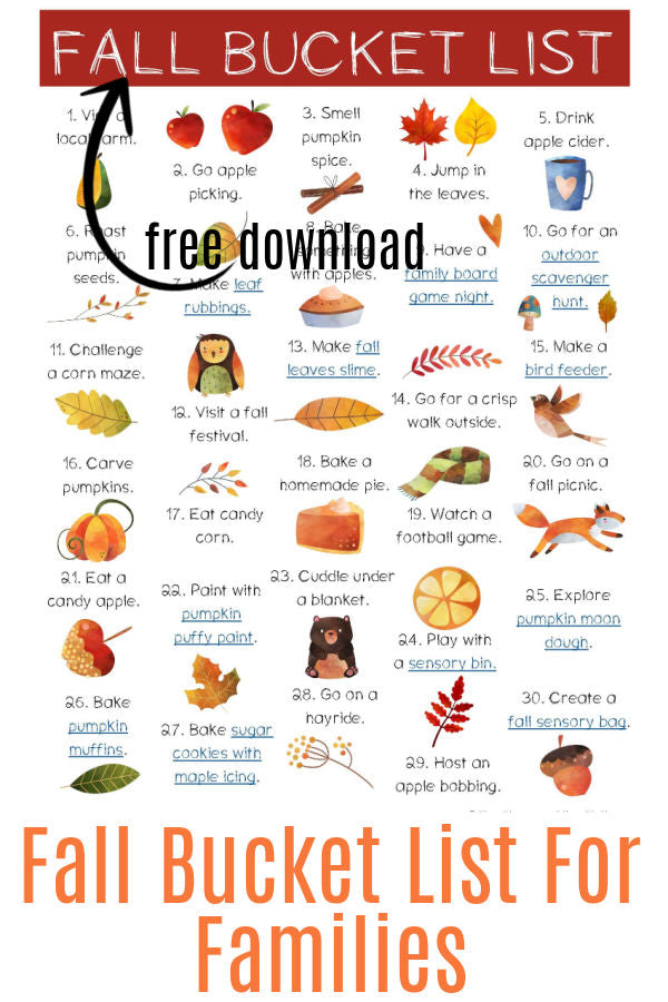 Fall Bucket List
