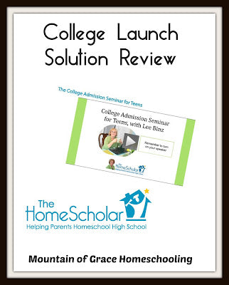 Review~ College Launch Solution from The HomeScholar LLC