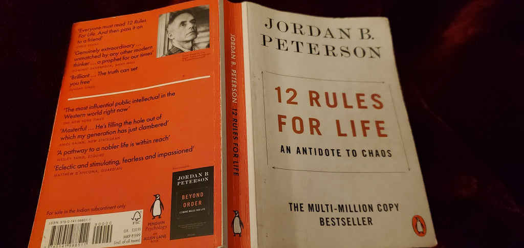 Book 1 of 50 – 12 Rules for Life