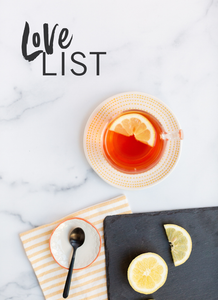 Love List; Life Advice and Luxury Ice