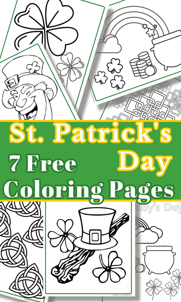 Free St. Patrick’s Day Coloring Pages