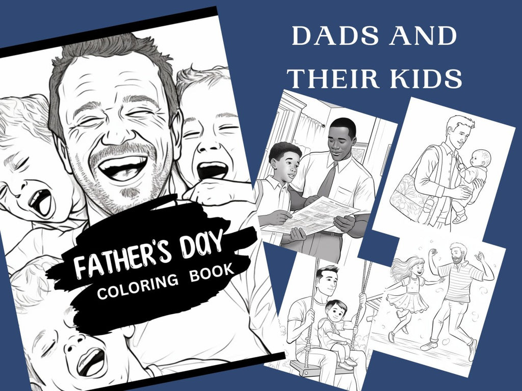 Father’s Day Coloring Pages