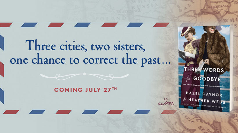 Take Five: Heather Webb & THREE WORDS FOR GOODBYE