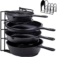 Cuisinel 5 Tier Rack Heavy Duty Pan Organizer only $18.99