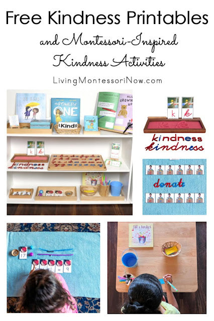 Montessori-Inspired Kindness Activities Using Free Printables