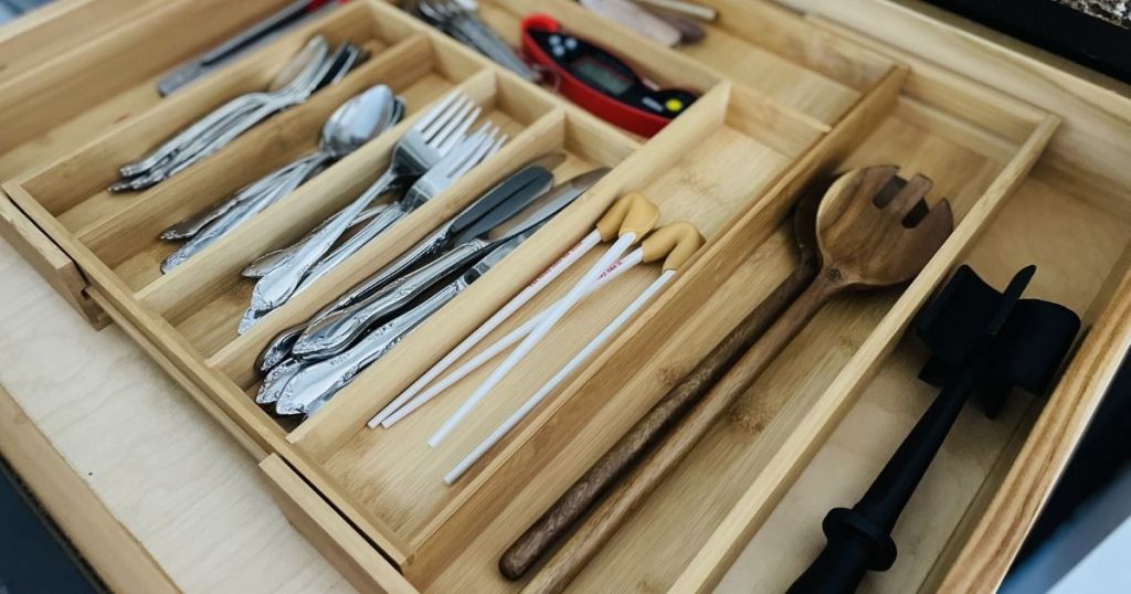 Adjustable Bamboo Drawer Organizers from $23.79 Shipped on Amazon