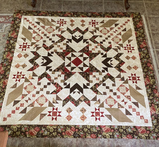 Laundry Basket Mystery Quilt A Finish, with Borders
