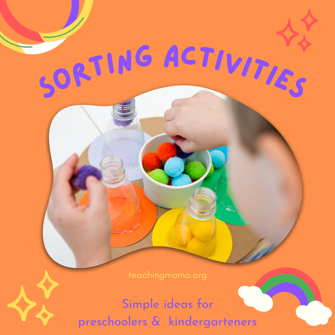 Simple Sorting Activities for Preschoolers and Kindergarteners – Open ...
