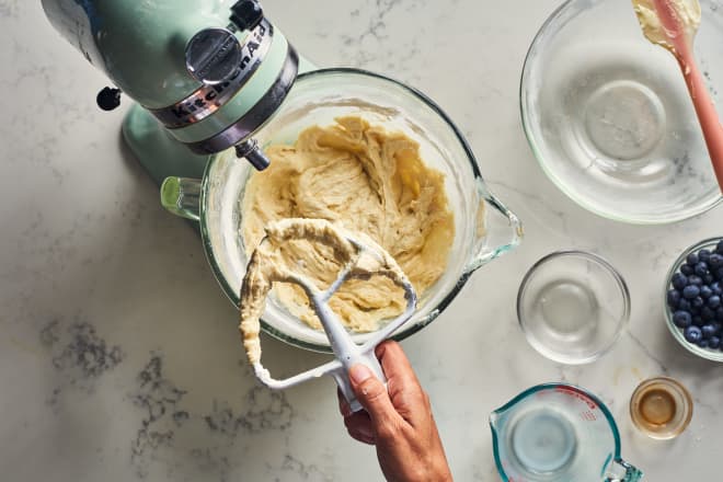 This Ingenious $10 Organizer Corrals All Your KitchenAid Mixer Attachments Without Taking Up Cabinet or Counter Space