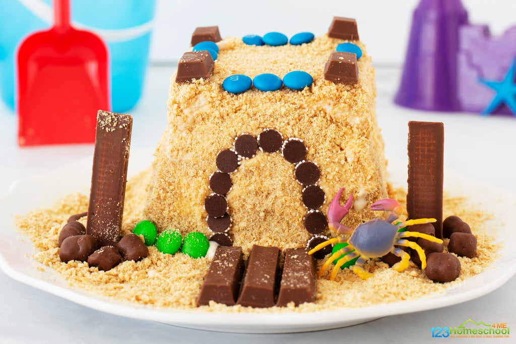 Ice Cream Sandcastle Summer Snack