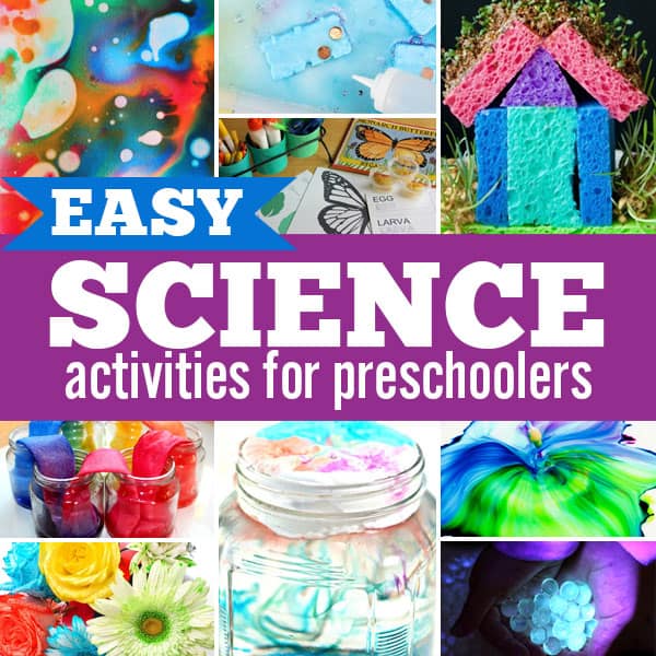 50 Easy Science Activities for Preschoolers