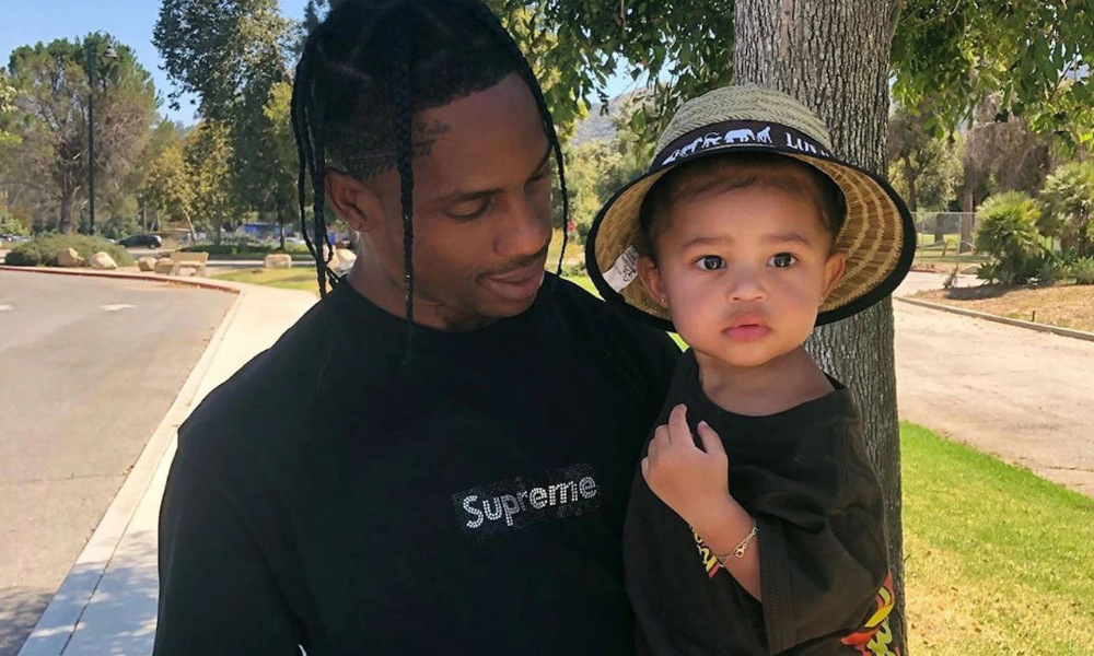 Travis Scott Surprised Daughter Stormi With Yellow School Bus