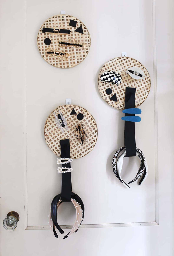 Hair Accessories Organizer DIY