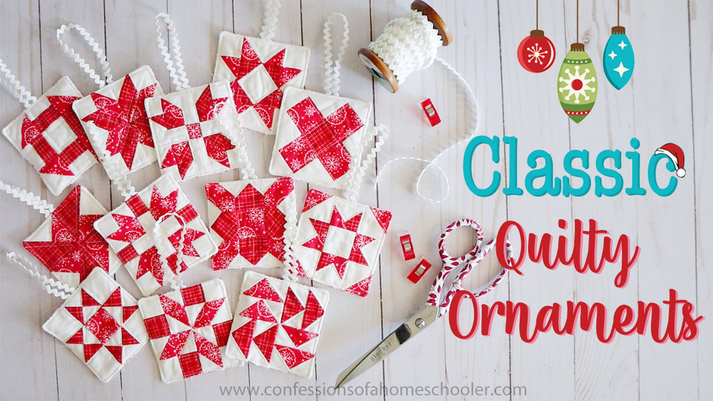 Classic Quilty Ornaments