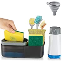 Cisily 4 in 1 Kitchen Sink Caddy Organizer only $17.09