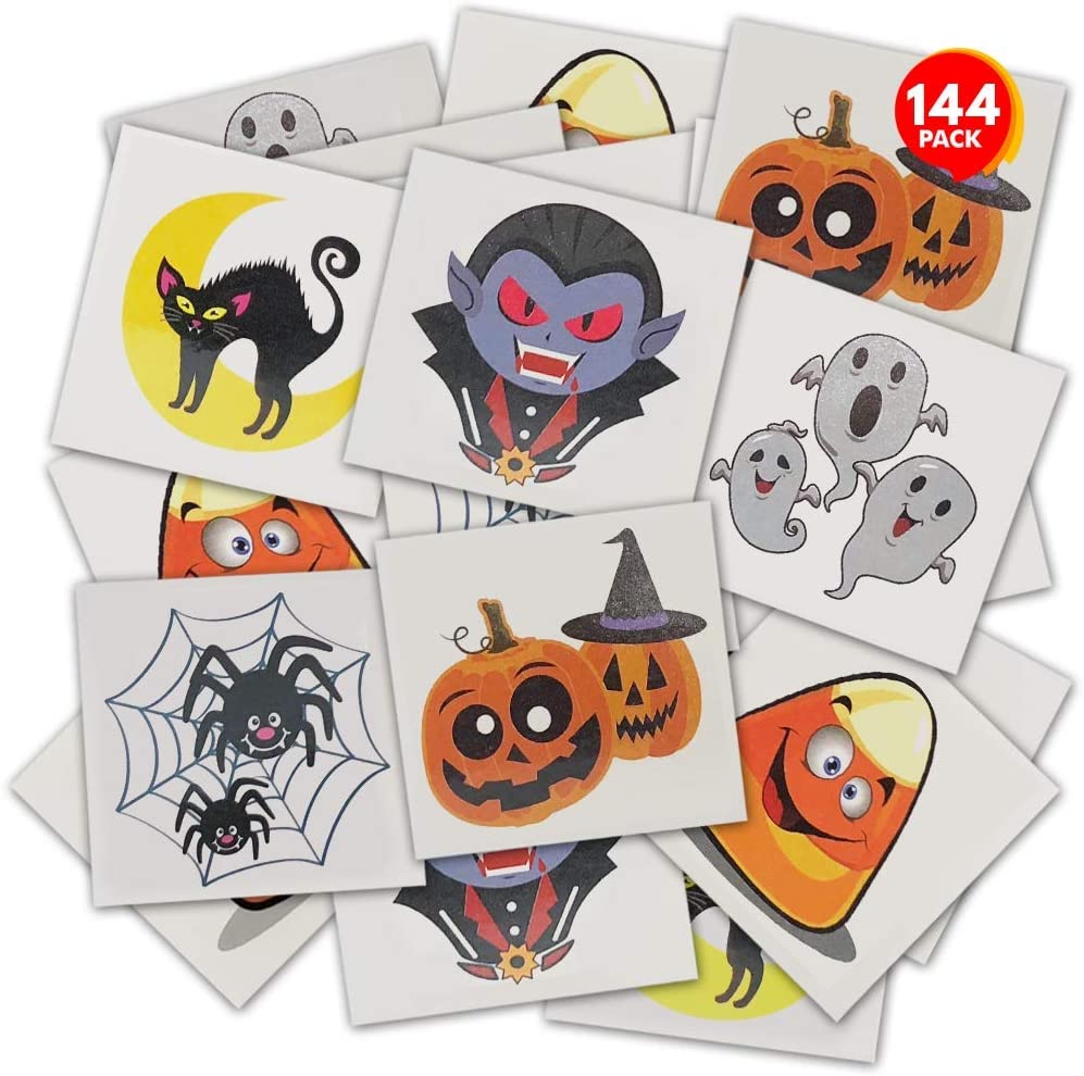 Halloween temporary tattoos