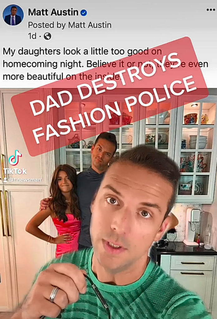 “It’s Not My Daughter’s Job To Make Sure Your Son Is Focused In School”: Dad Defends His Daughters’ Homecoming Outfits In A Viral Video