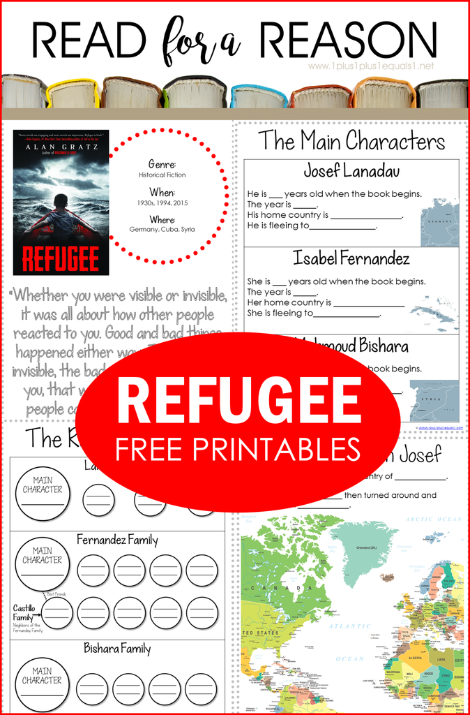 Refugee Book Printables