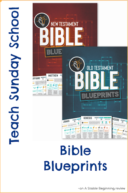 Bible Blueprints from Teach Sunday School ~ a TOS review