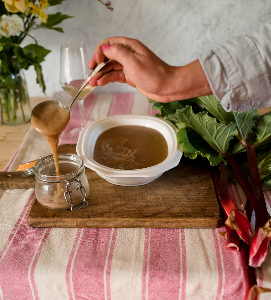 Gratitude and Rhubarb Curd