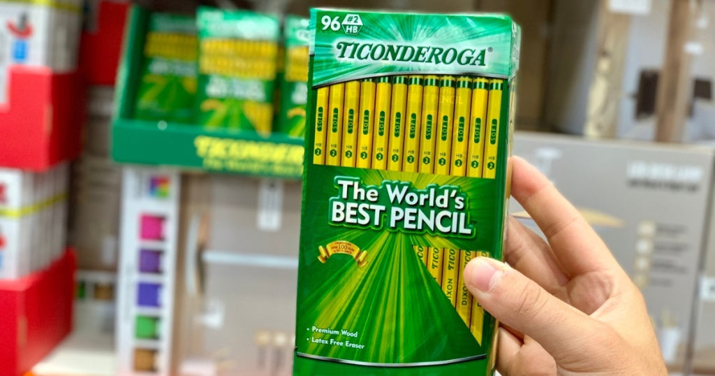 Ticonderoga Pencils 96-Pack Just $4.49 Shipped on Amazon