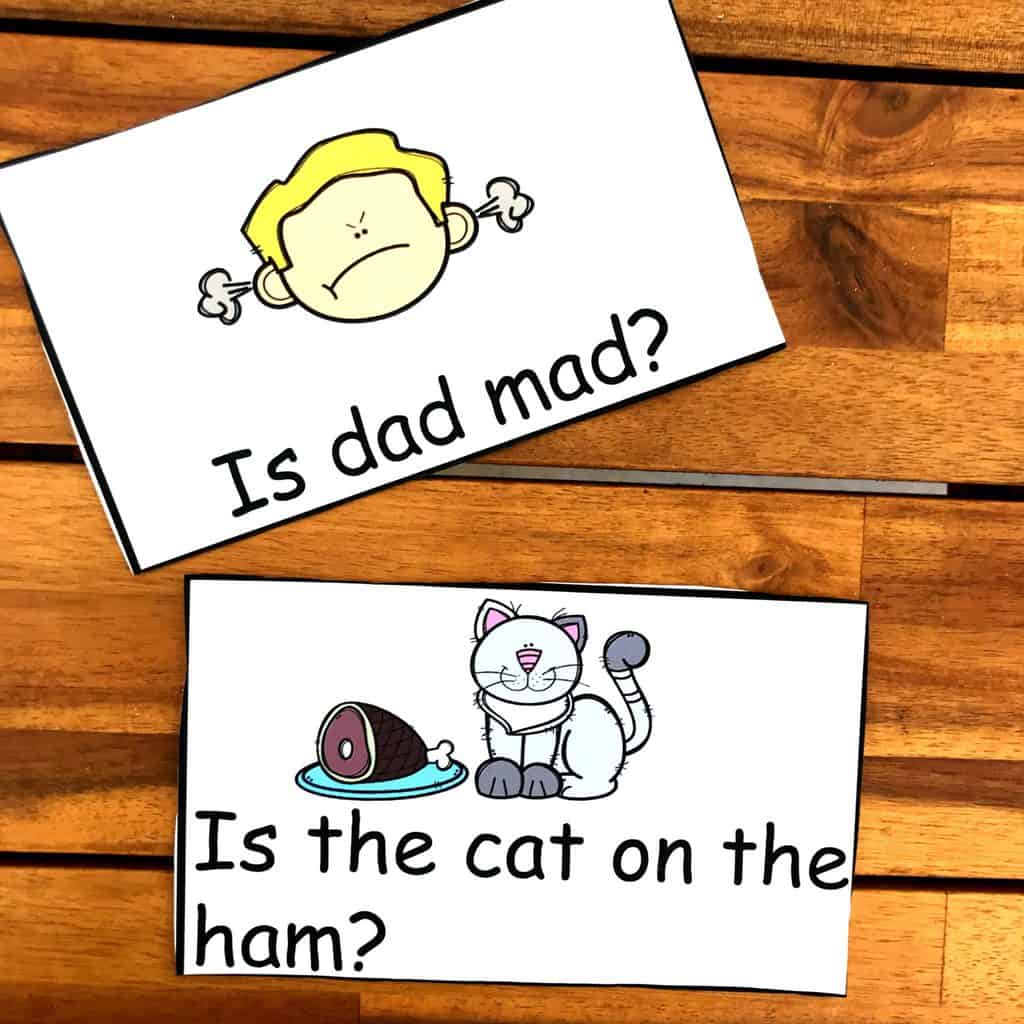 Short a Words Emergent Reader