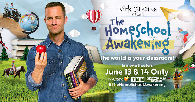 THE HOMESCHOOL AWAKENING releases in theaters nationwide June 13 & 14!