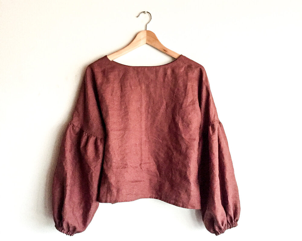 Adding A Balloon Sleeve To The Wiksten Shift