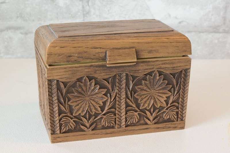 On A Budget Recipe Card Box