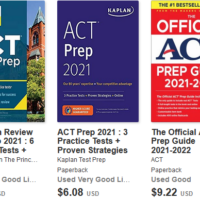 ACT Prep Guides as low as $5.45 SHIPPED from BetterWorldBooks