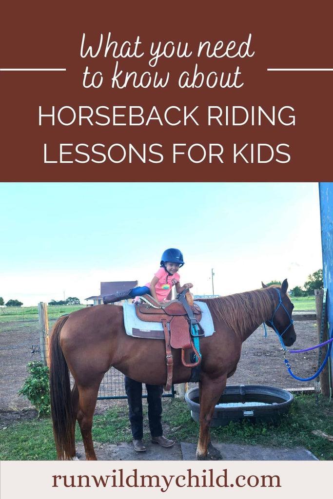 Horseback Riding Lessons for Kids