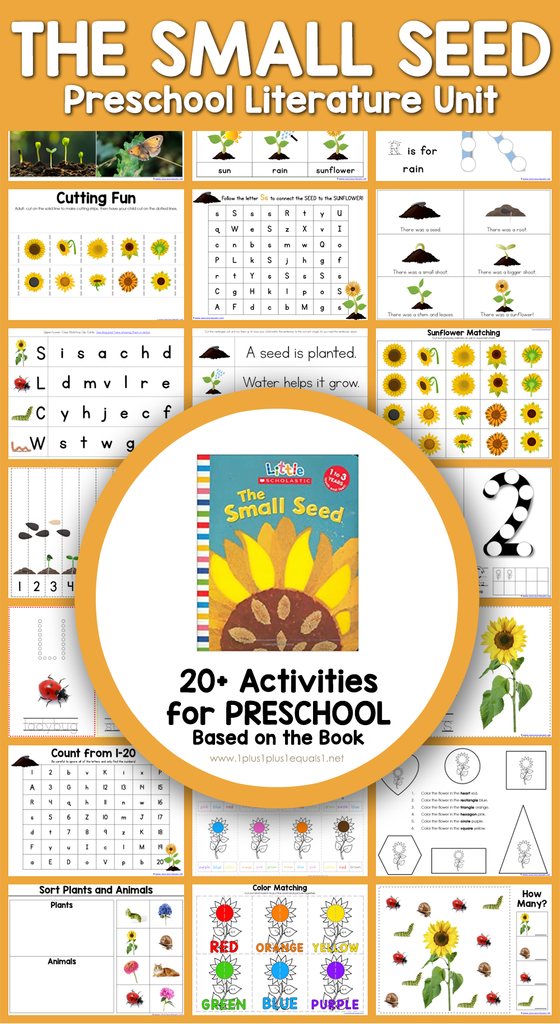 Preschool Literature Unit – The Small Seed