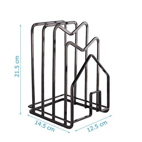 MultifunctionPot Lid Shelf Holder Kitchen Bakeware Cover Rack Stand Cutting Board Stand Pan Cover Storage Shelf