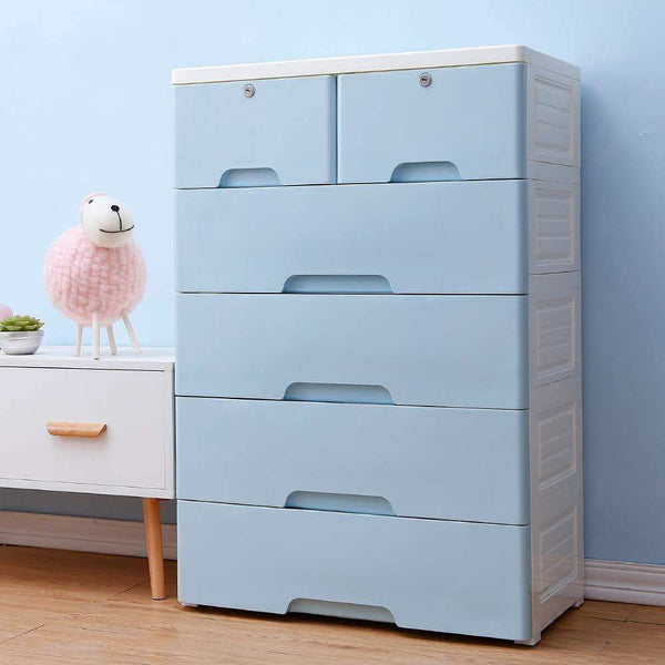 Featured nafenai 5 drawer kids storage cabinet home storage drawers with lock wheel plastic bedroom storage bin closet kids toy box clothes storage cabinet