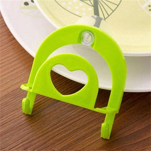 Convenient Kitchen Plastic Rack Sponge Holder Kitchen Cleaning Towel Organizer Wall Hanger Pool Side Hanging Holder With Suction